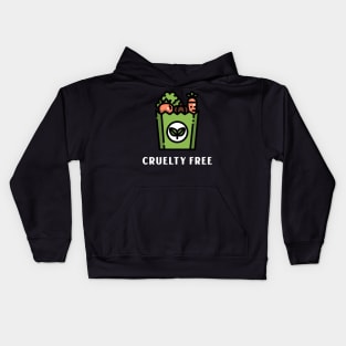 vegen cruelty free Kids Hoodie